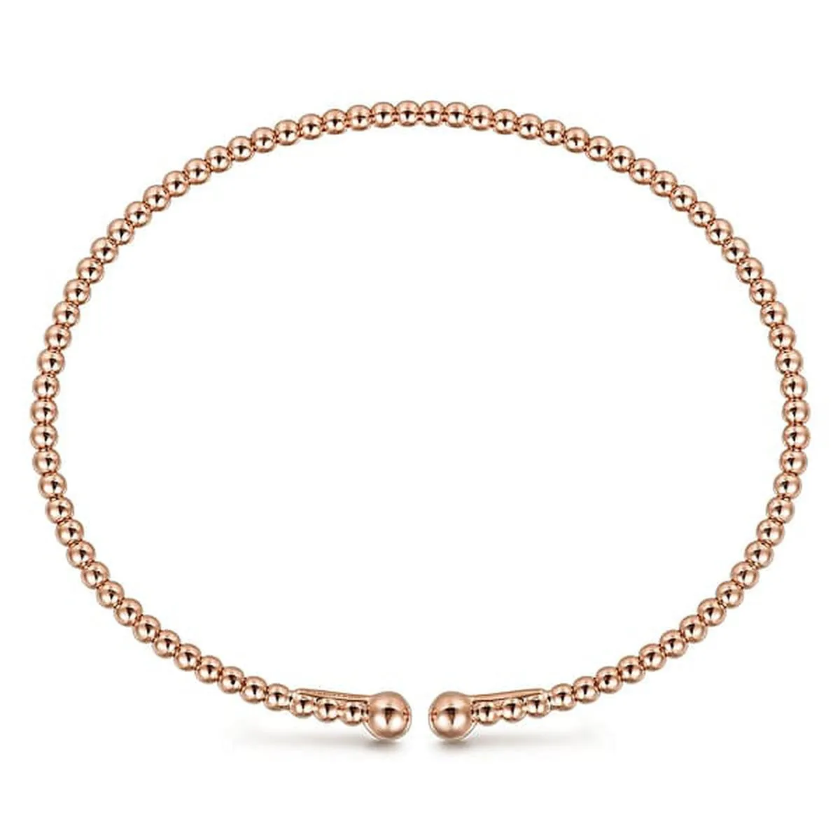 14K Rose Gold Bujukan Split Bangle - BG4107-62K4JJJ
