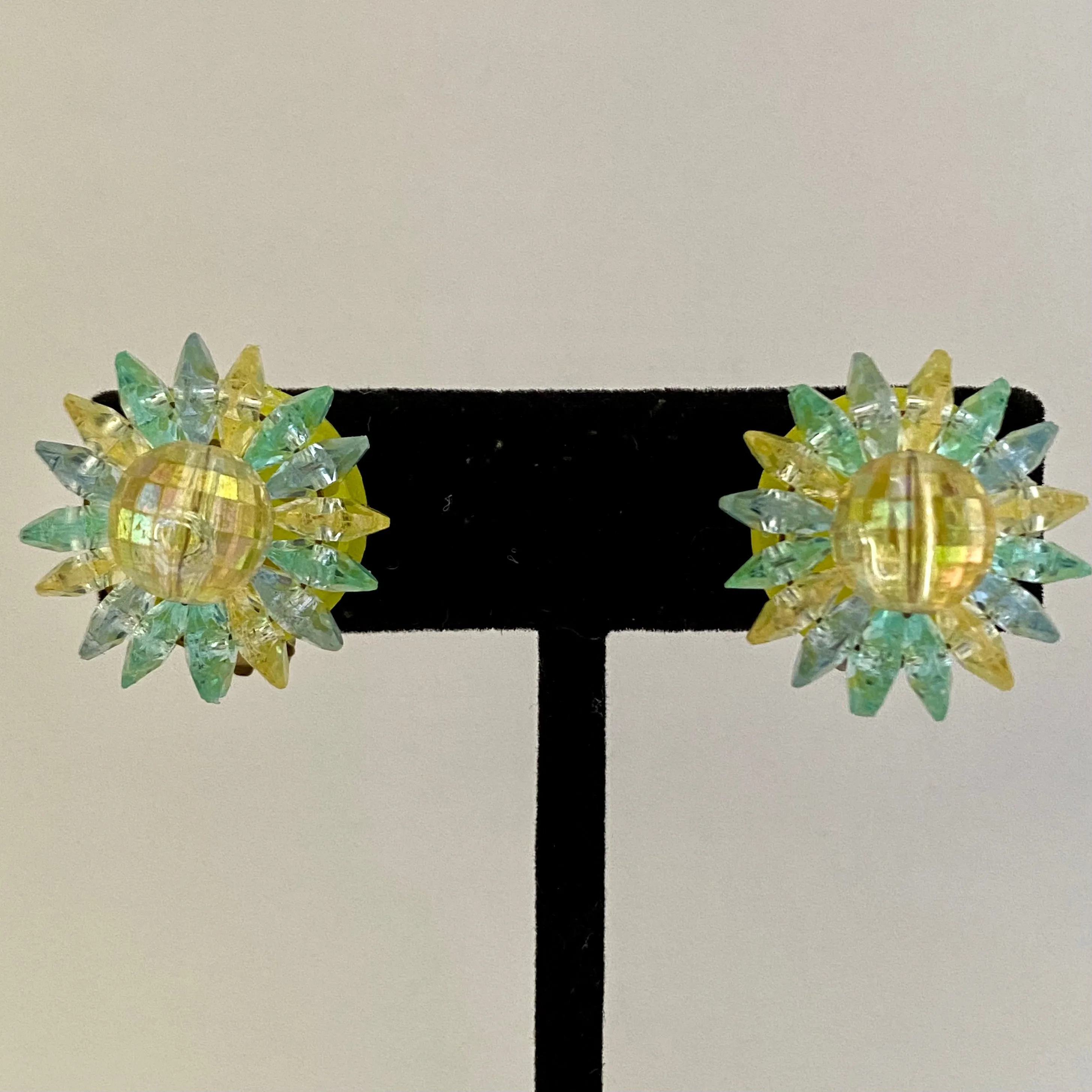 1960s Bead Earrings from Austria