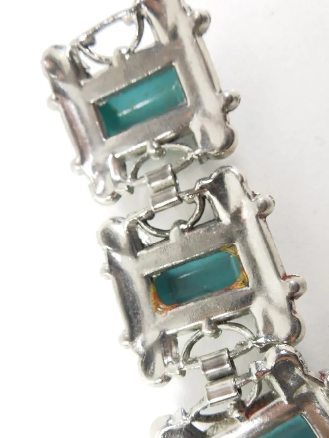 50s Faux Turquoise Bracelet
