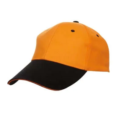 6 Panel Cotton Brushed Cap