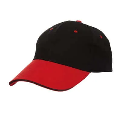 6 Panel Cotton Brushed Cap