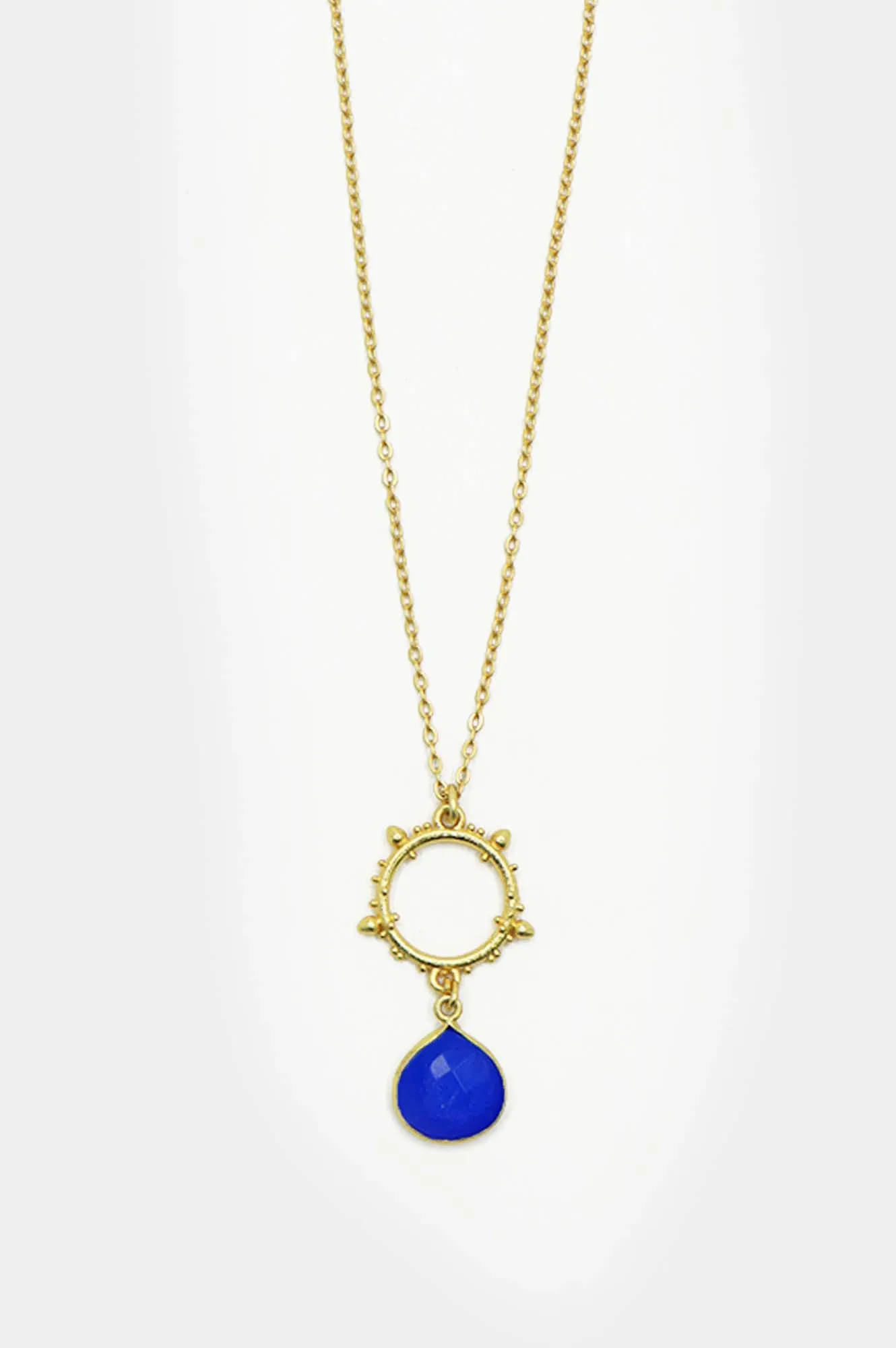 Allegra Necklace | Jade Blue