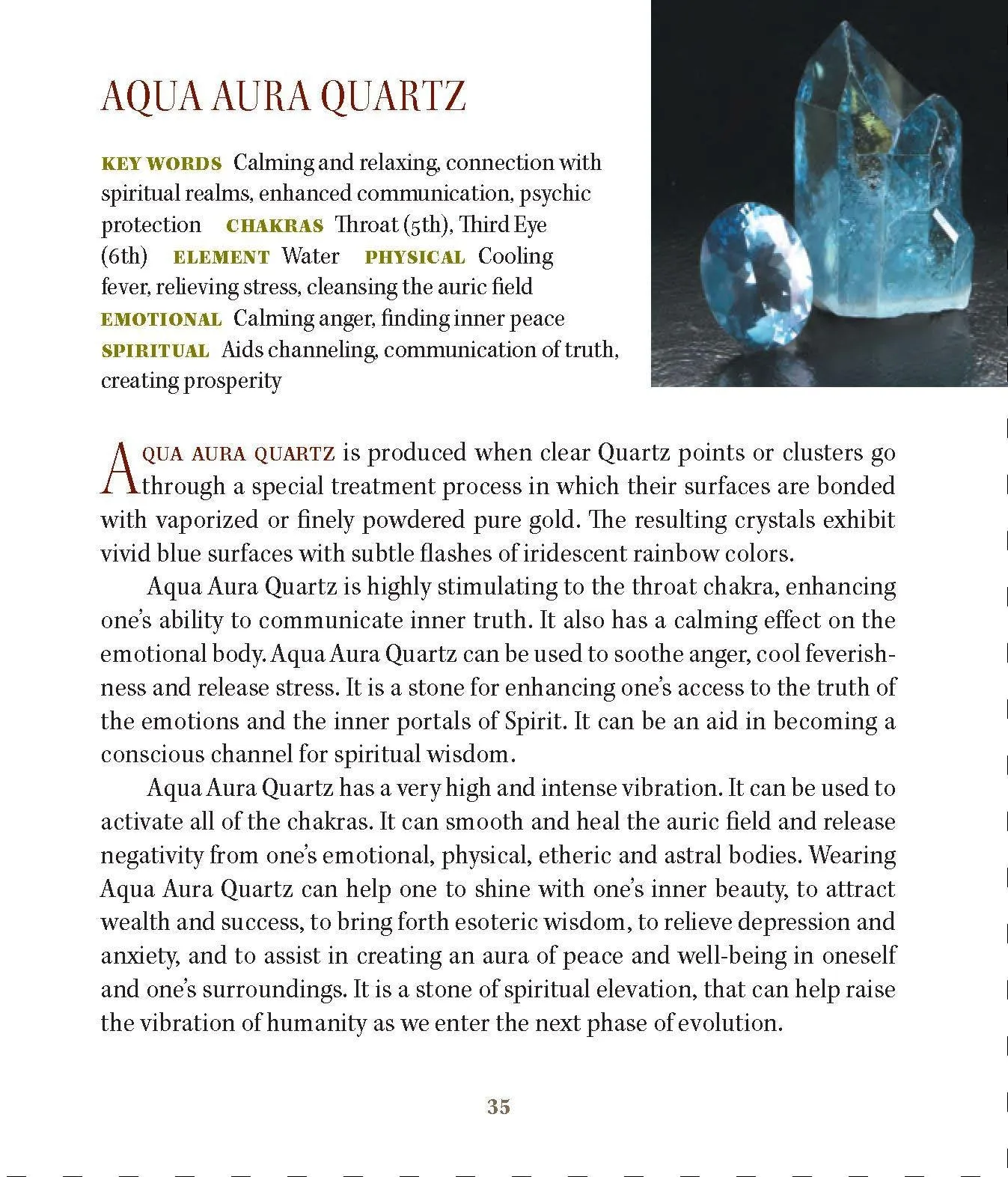 Aqua Aura Quartz & Kunzite Angelic Star Pendant