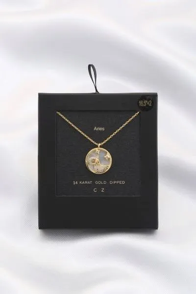 Aries Zodiac Pendant