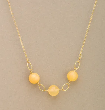 Astor Link and Bead Necklace