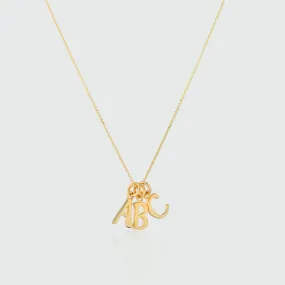 Audley 9ct Yellow Gold Alphabet Pendant