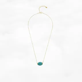Auspicious Clouds Turquoise Gemstone Necklace
