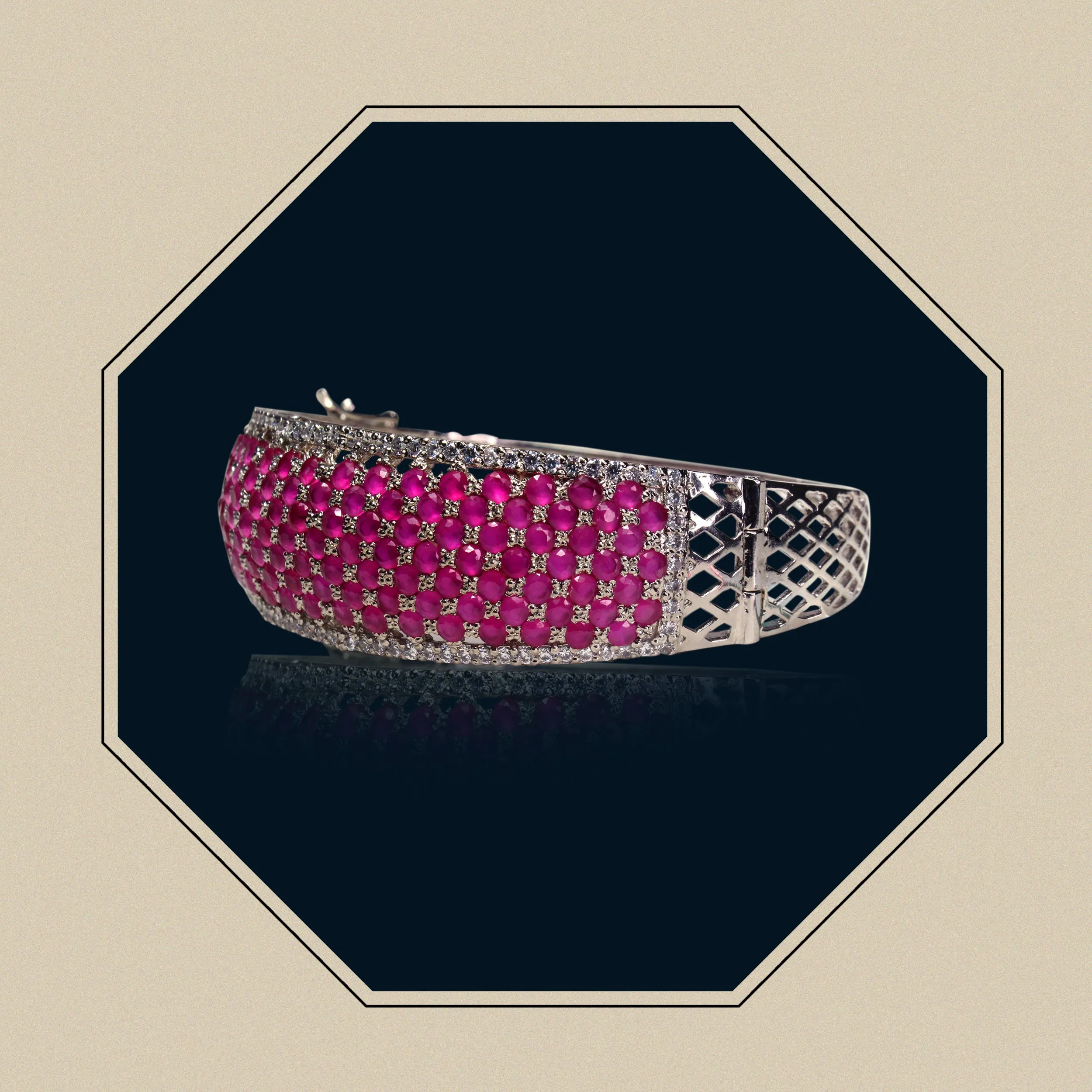 Bangle in Chetum and Zircons