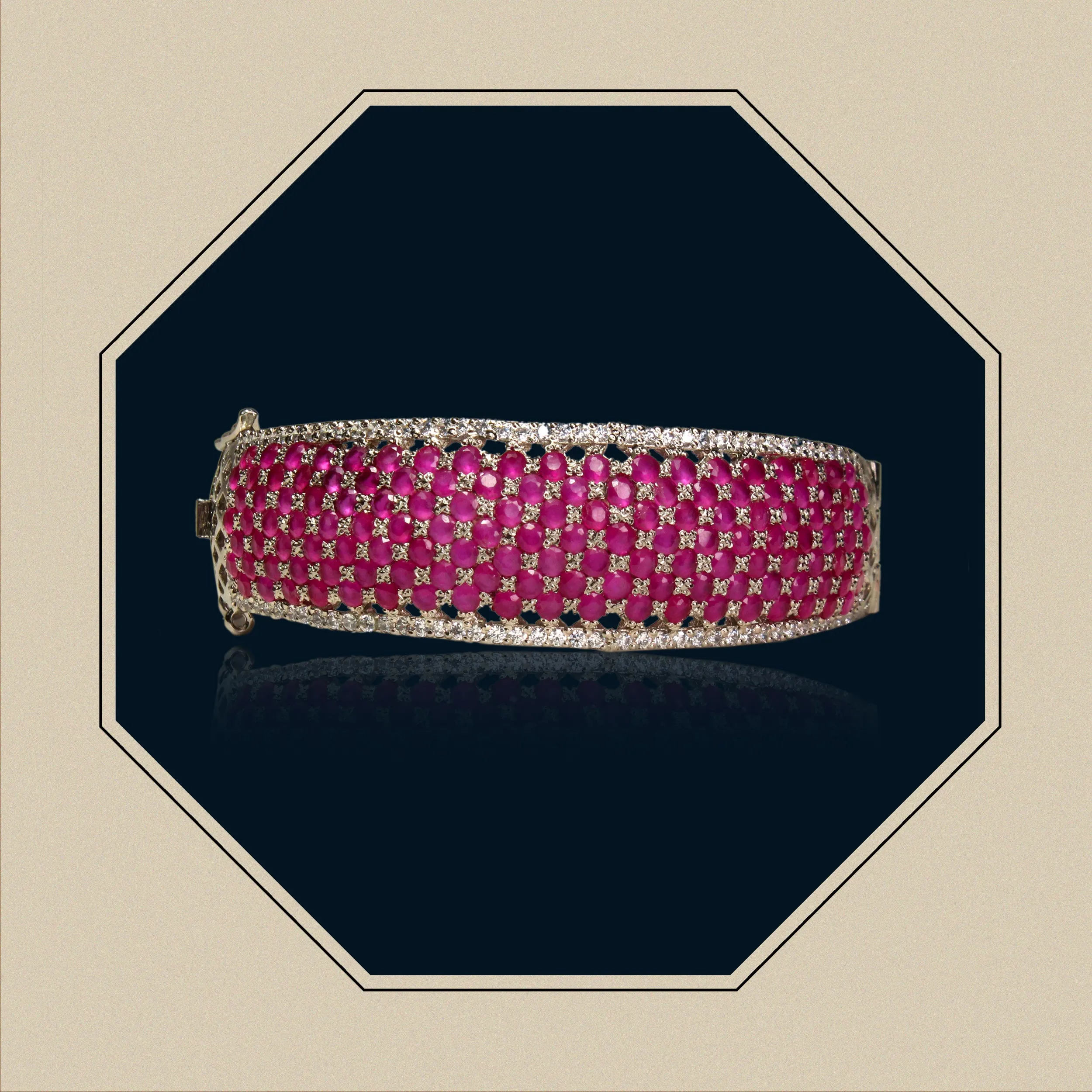 Bangle in Chetum and Zircons