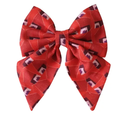 ‘Berry Jigsaw'  Sailor Bow
