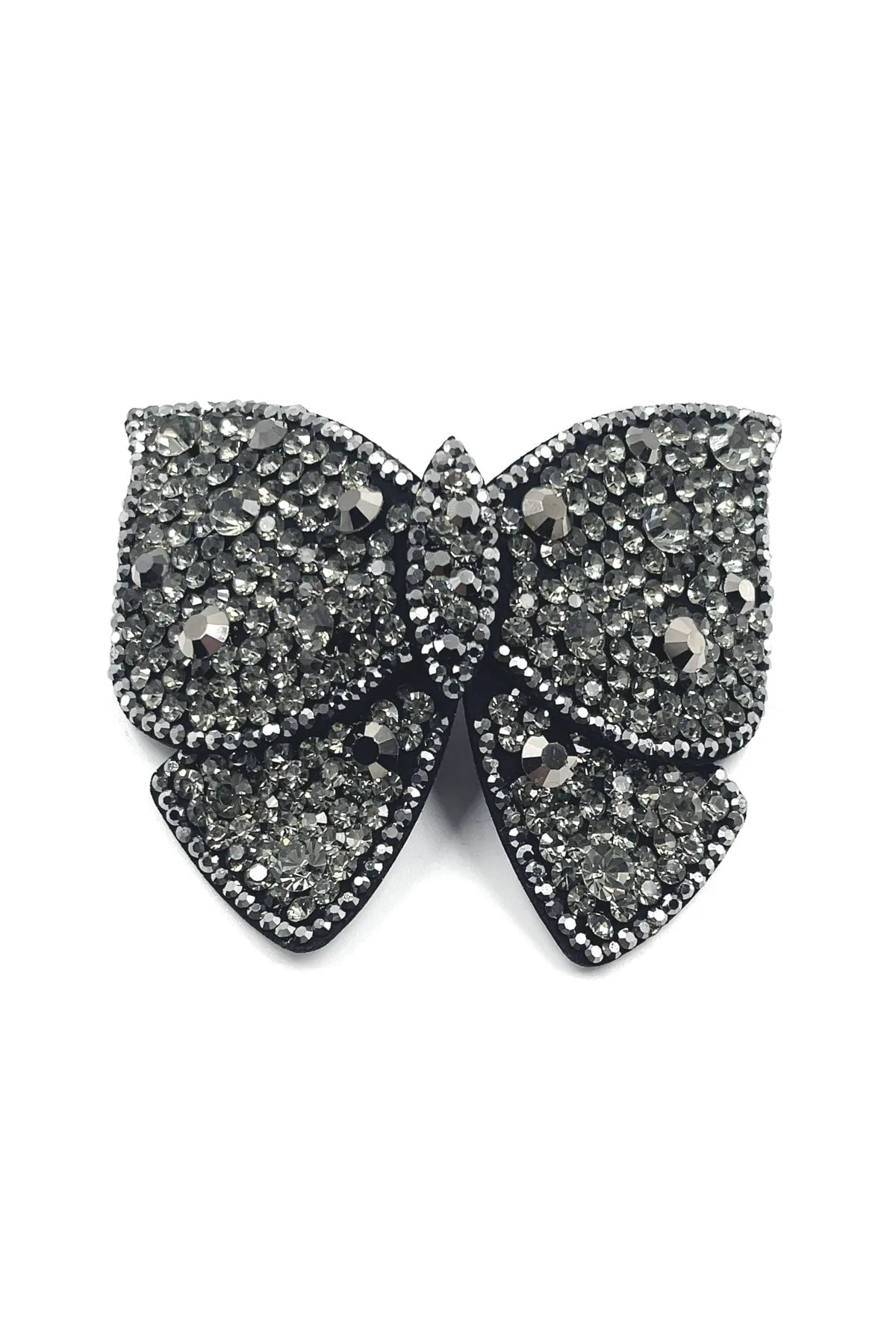 Big Butterfly Crystal Barrette