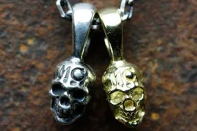 Brat Charm - Gold Combi Pendant w/ necklace