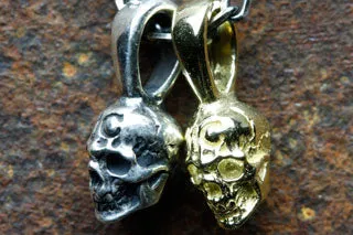 Brat Charm - Gold Combi Pendant w/ necklace