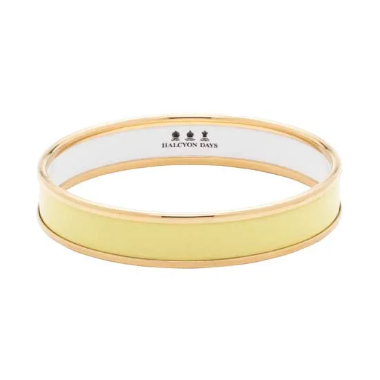 Buttercup Yellow and Gold Bangle
