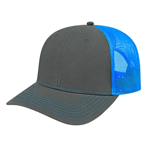 Cap America Custom Embroidered Hat with Logo - Trucker Mesh Back Cap i3028