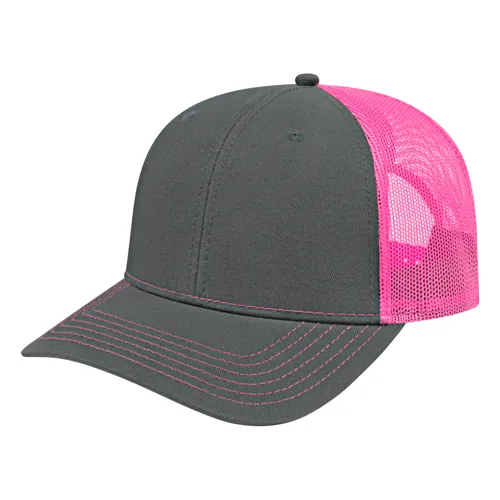 Cap America Custom Embroidered Hat with Logo - Trucker Mesh Back Cap i3028