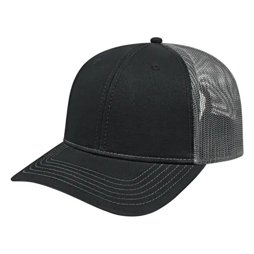 Cap America Custom Embroidered Hat with Logo - Trucker Mesh Back Cap i3028