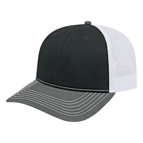 Cap America Custom Embroidered Hat with Logo - Trucker Mesh Back Cap i3028