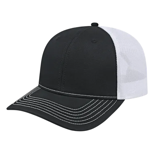 Cap America Custom Embroidered Hat with Logo - Trucker Mesh Back Cap i3028