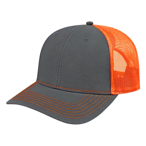 Cap America Custom Embroidered Hat with Logo - Trucker Mesh Back Cap i3028
