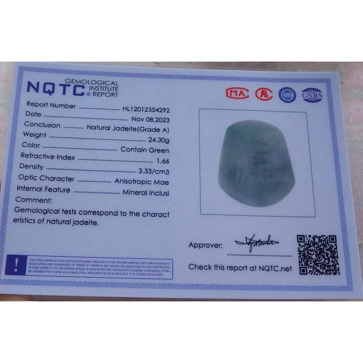 Certified Green 100% Natural A Jade Jadeite Pendant Sailboat Necklace
