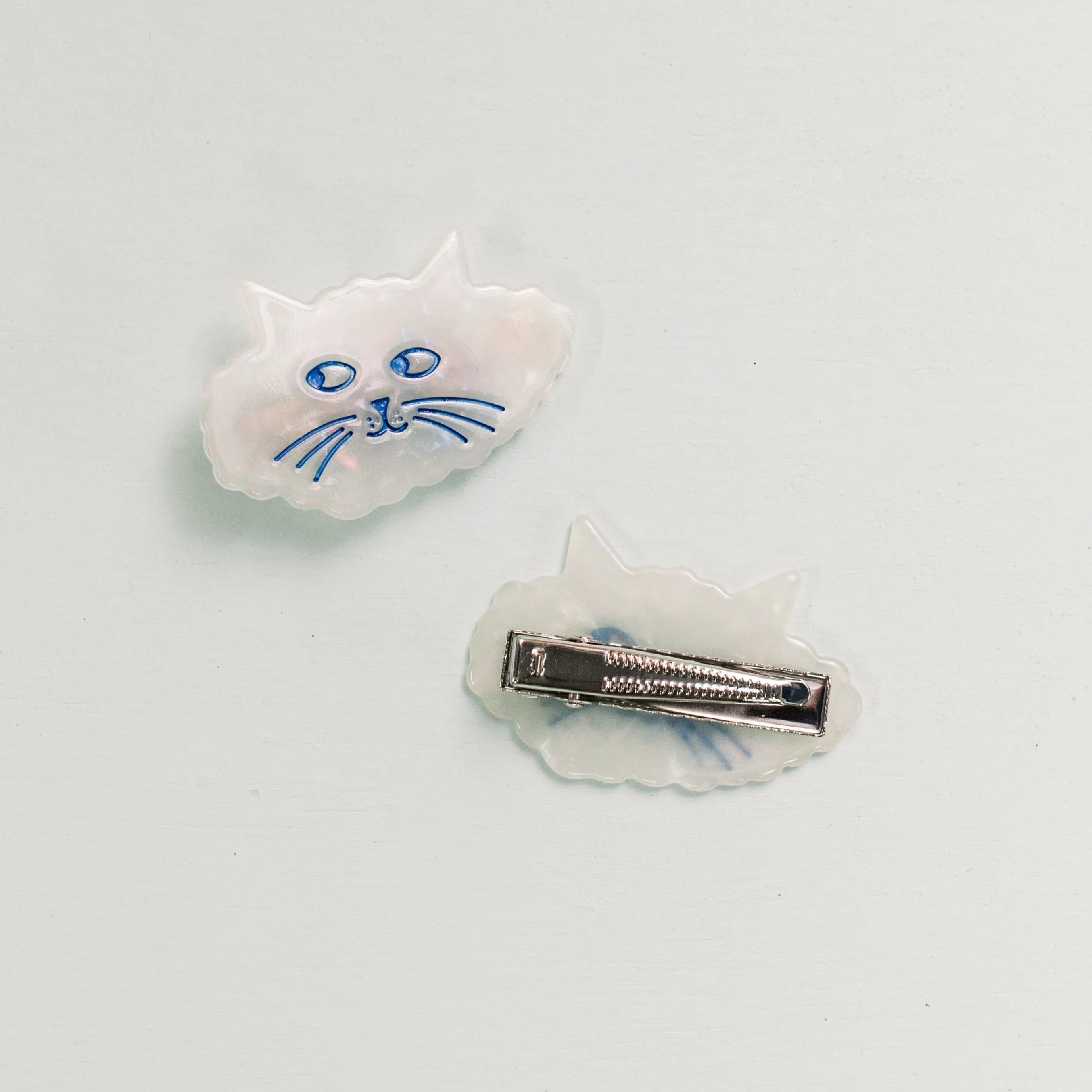Cloud Cat Barrette