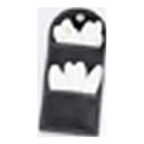 Cordura Latex Glove Pouch Black - Double