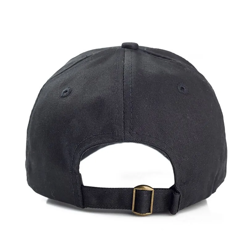 Cotton Skull Clinkz Embroidery Baseball Adjustable Snapback Cap