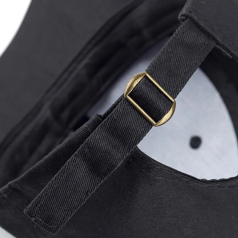 Cotton Skull Clinkz Embroidery Baseball Adjustable Snapback Cap