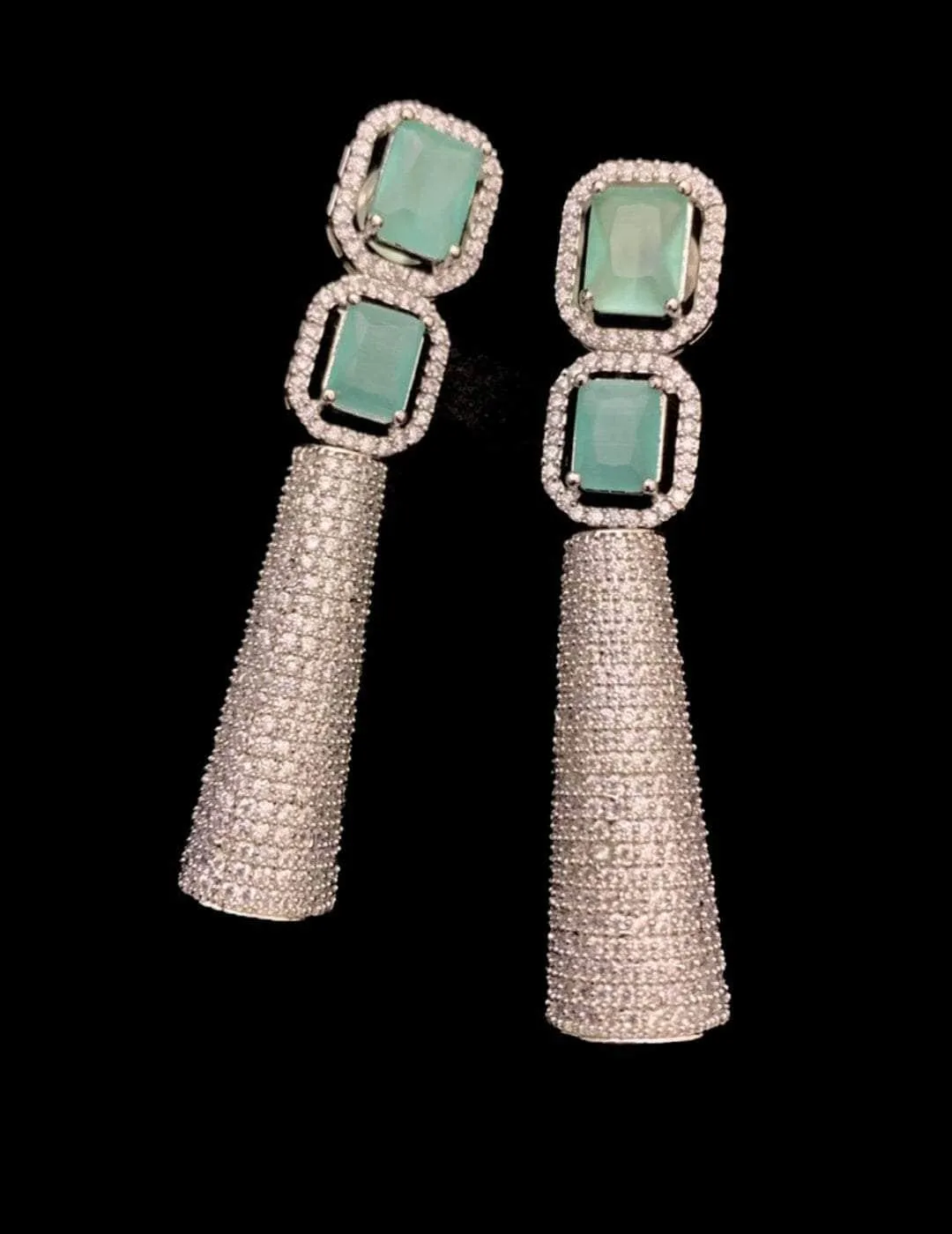 Crystal Long Tail Earrings