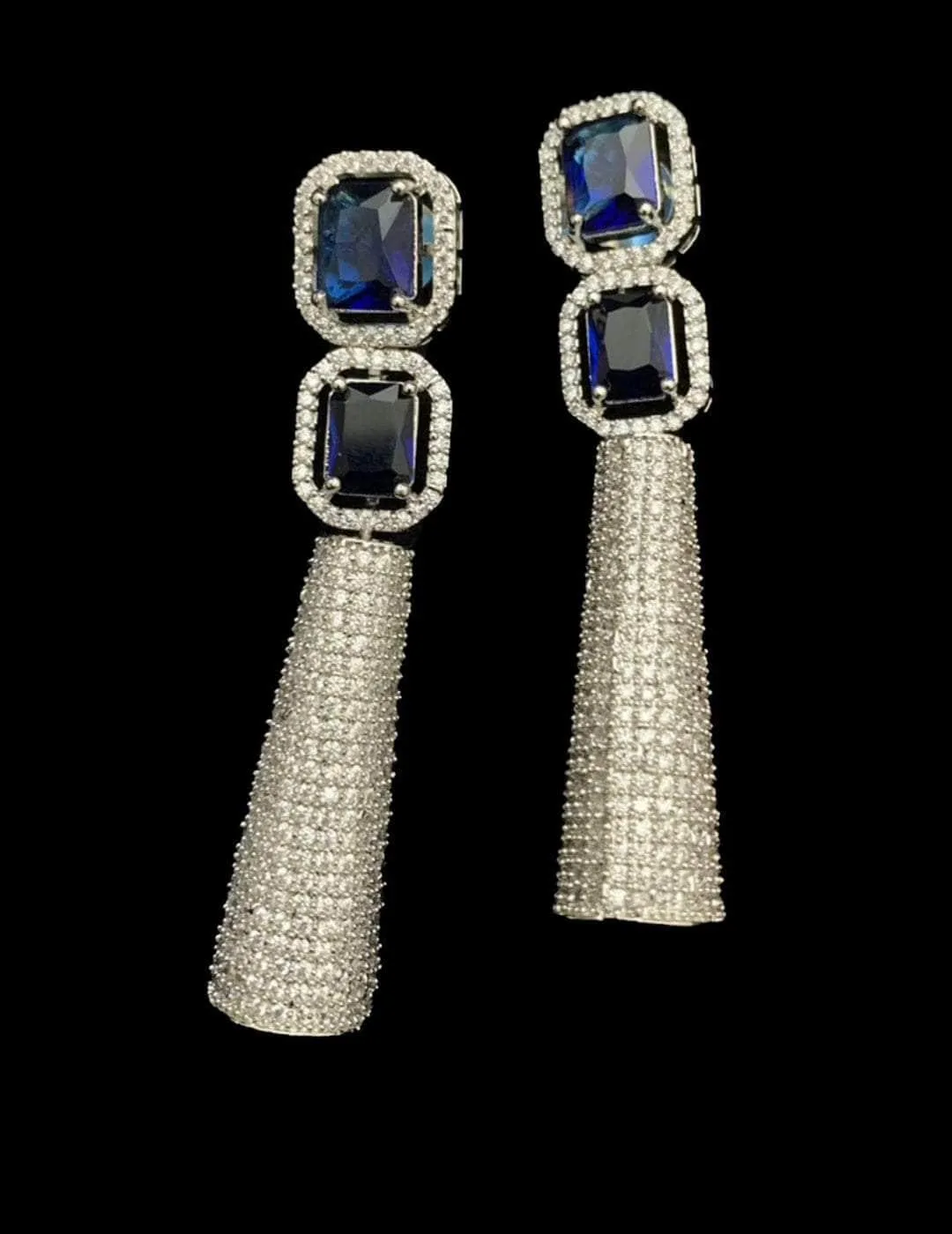 Crystal Long Tail Earrings