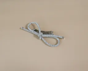 Crystal Rope Ribbon Barrette