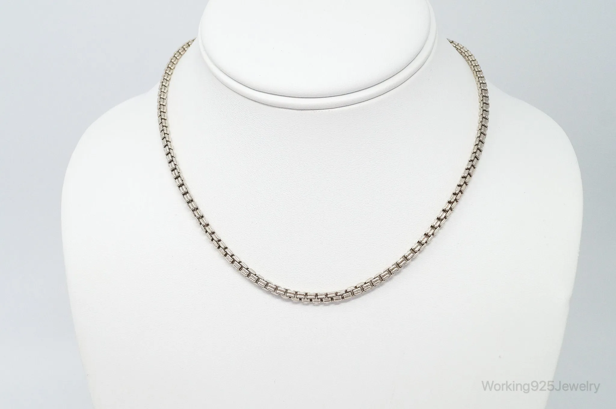 Designer Michael Dawkins 14K Gold Granulated Sterling Silver Necklace