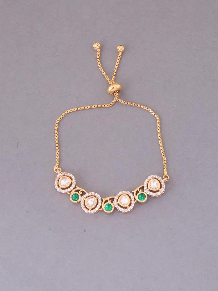 Emerald Bagiya Adjustable Bracelet