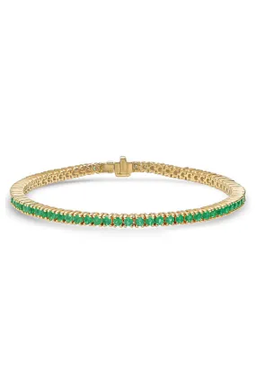 Emerald Classic Tennis Bracelet