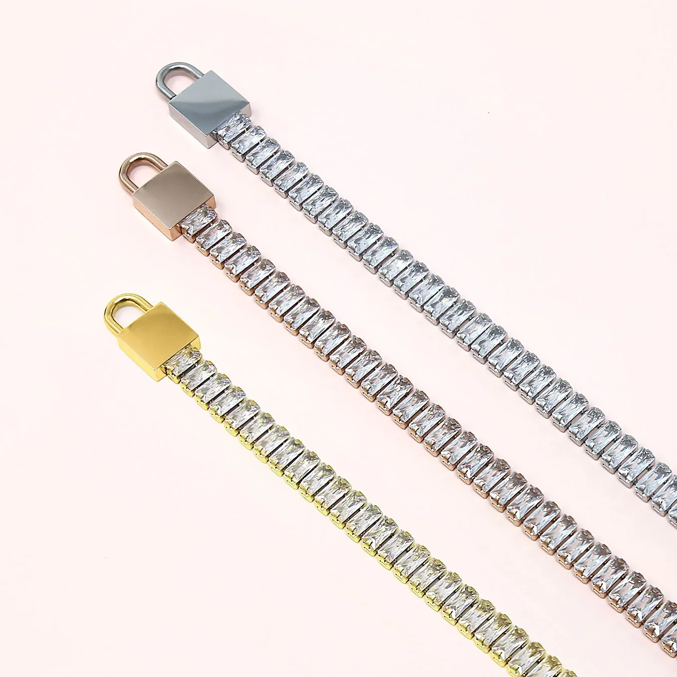 Emerald Tennis Bracelet - Rose Gold
