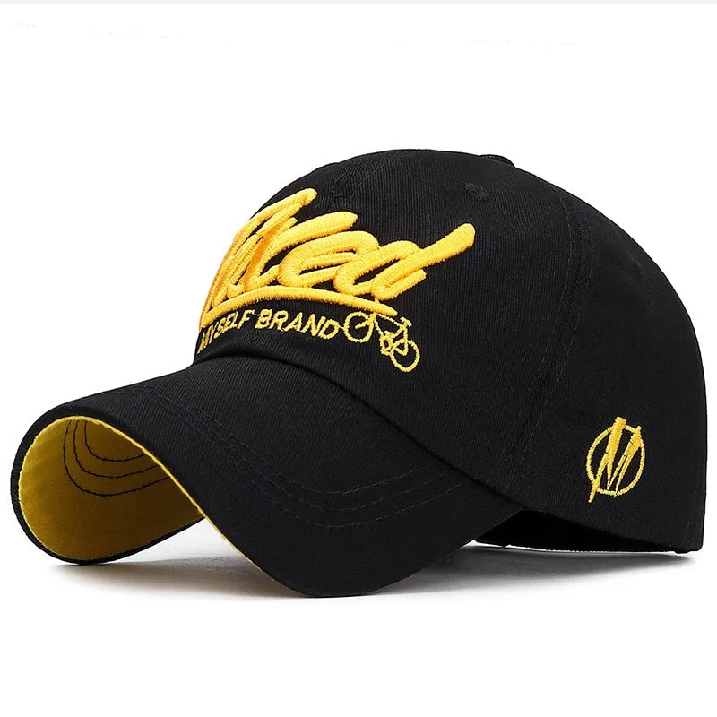 Fashion personality Women Unisex Baseball Caps Casual Sport cap 3D embroidery Snapback Cap hat for men