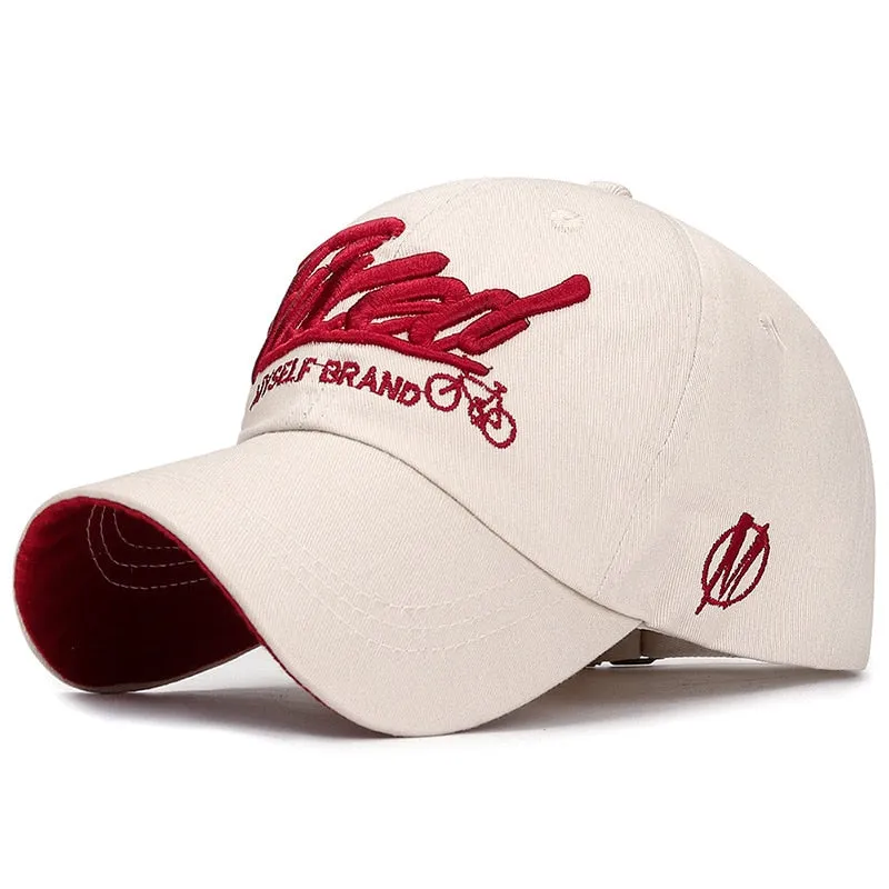 Fashion personality Women Unisex Baseball Caps Casual Sport cap 3D embroidery Snapback Cap hat for men