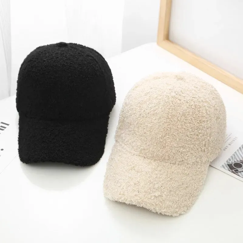 Fluffy Baseball Cap