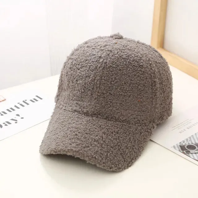 Fluffy Baseball Cap