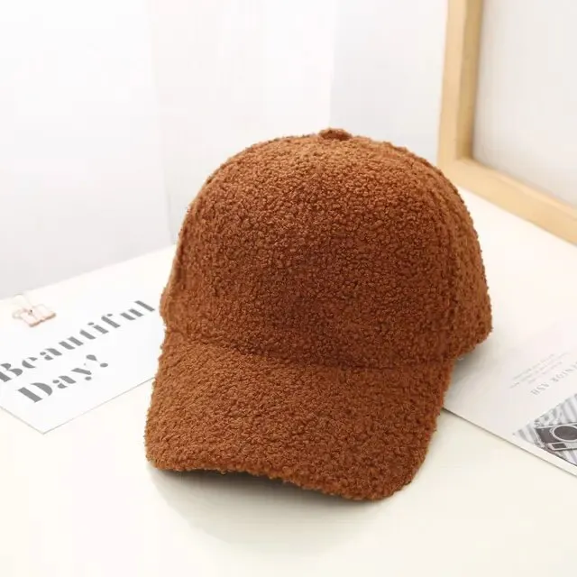 Fluffy Baseball Cap