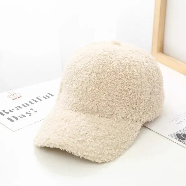 Fluffy Baseball Cap