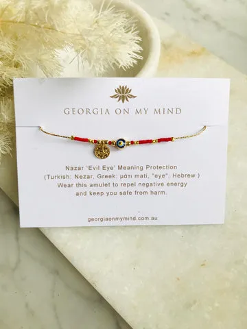 Georgia on my Mind Lale Evil Eye Bracelet