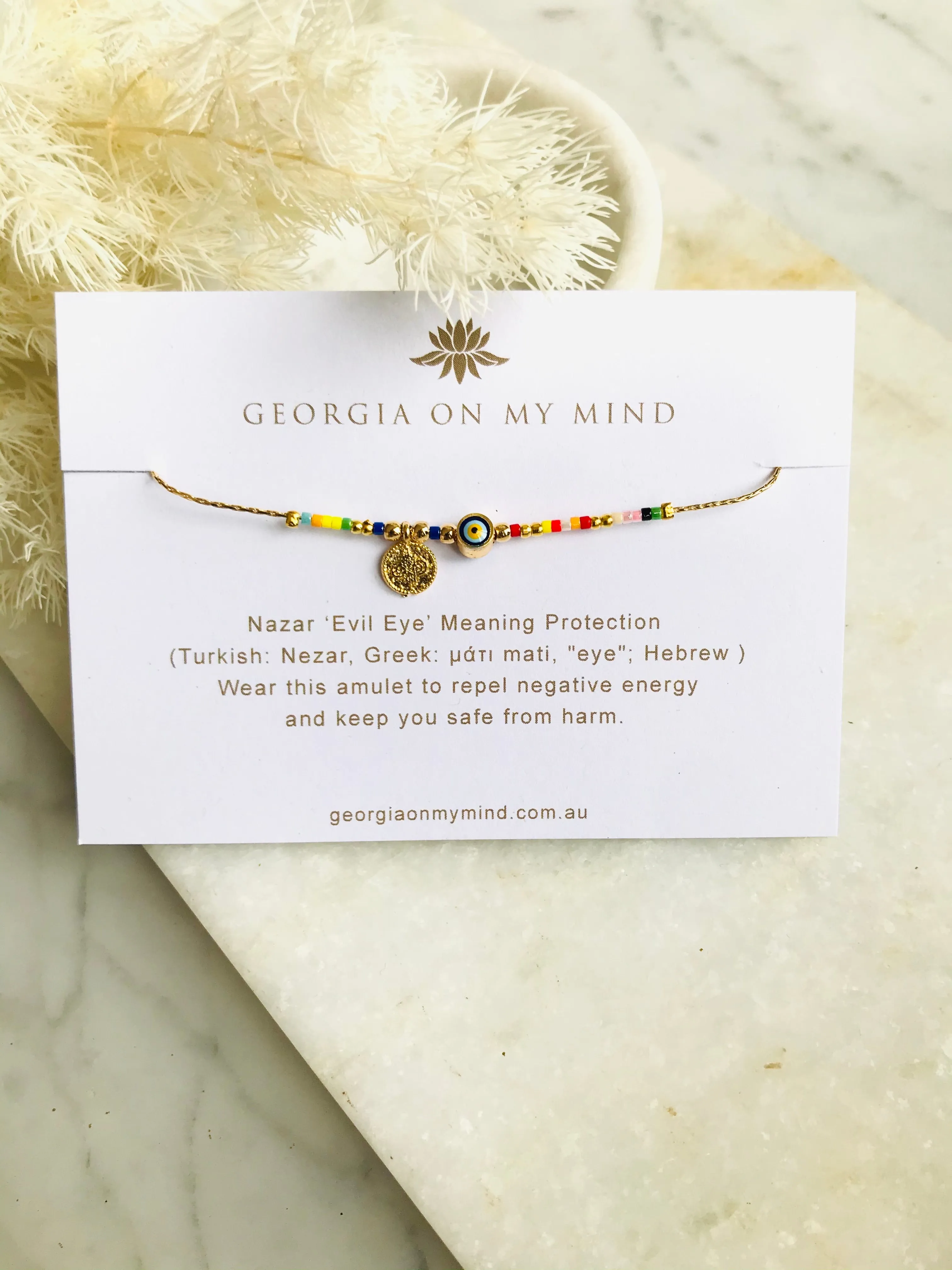Georgia on my Mind Lale Evil Eye Bracelet