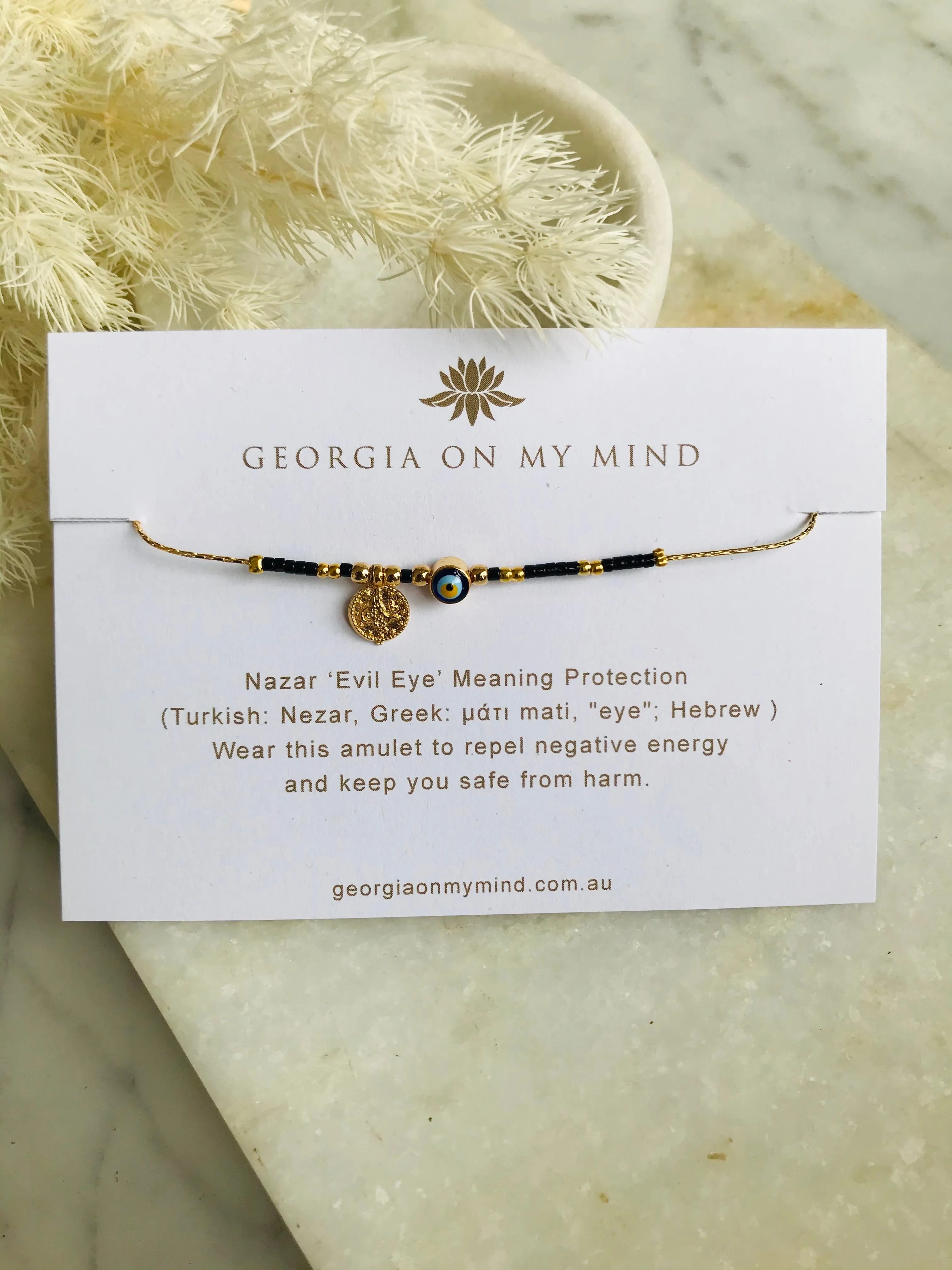 Georgia on my Mind Lale Evil Eye Bracelet