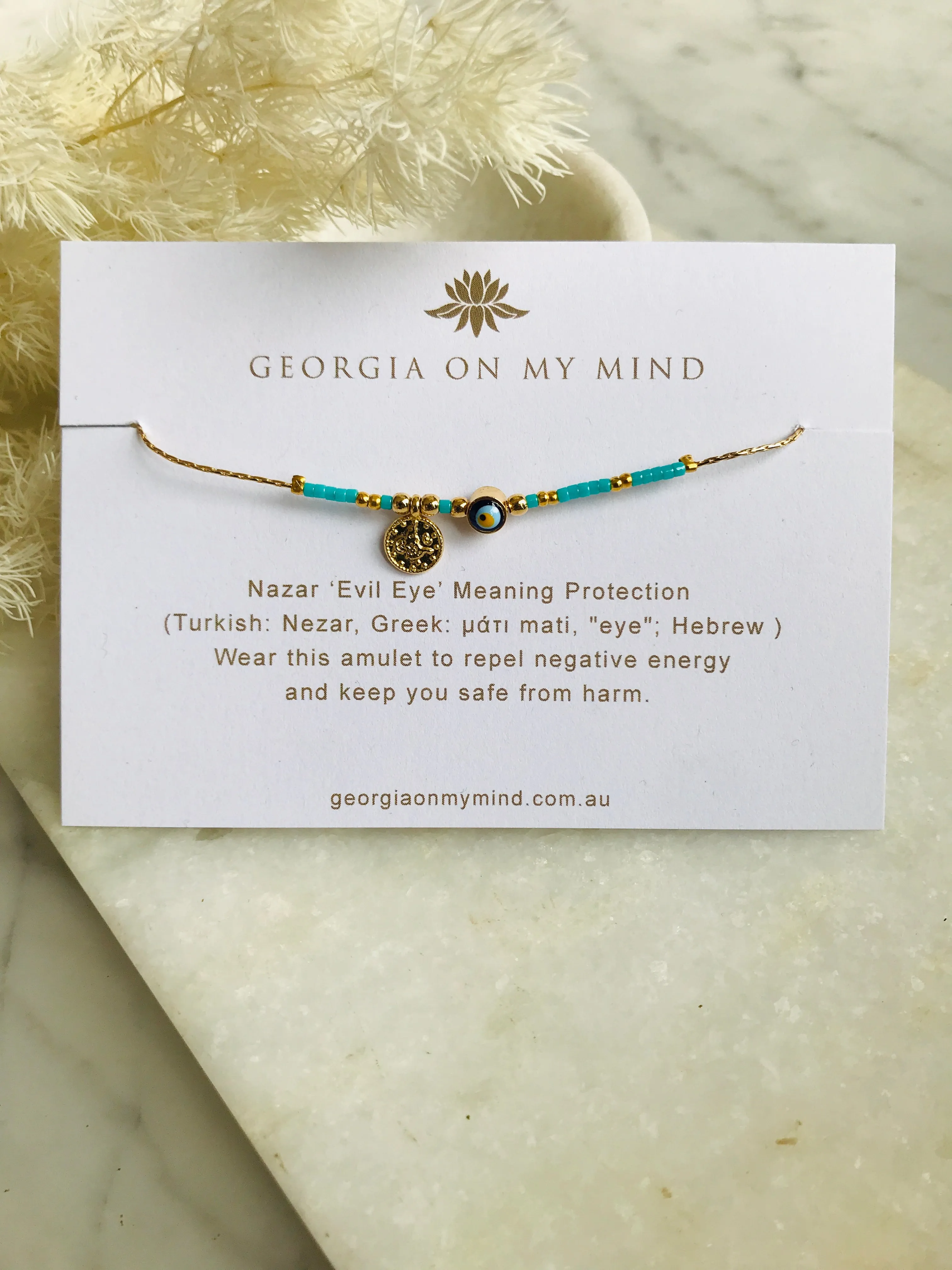 Georgia on my Mind Lale Evil Eye Bracelet