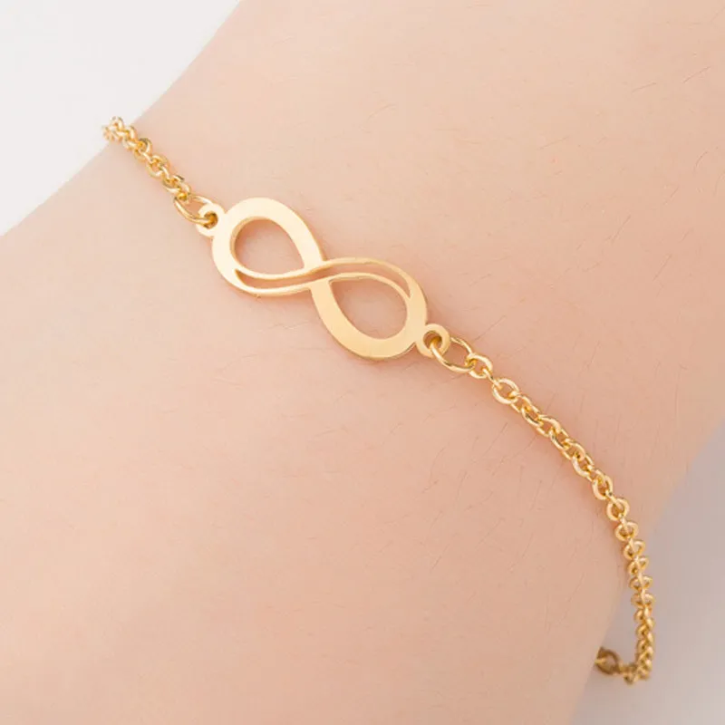 Gold Color Charms Bracelet Femme Stainless Steel Women Jewelry Lucky Origami Elephant Bracelets Friendship Gifts