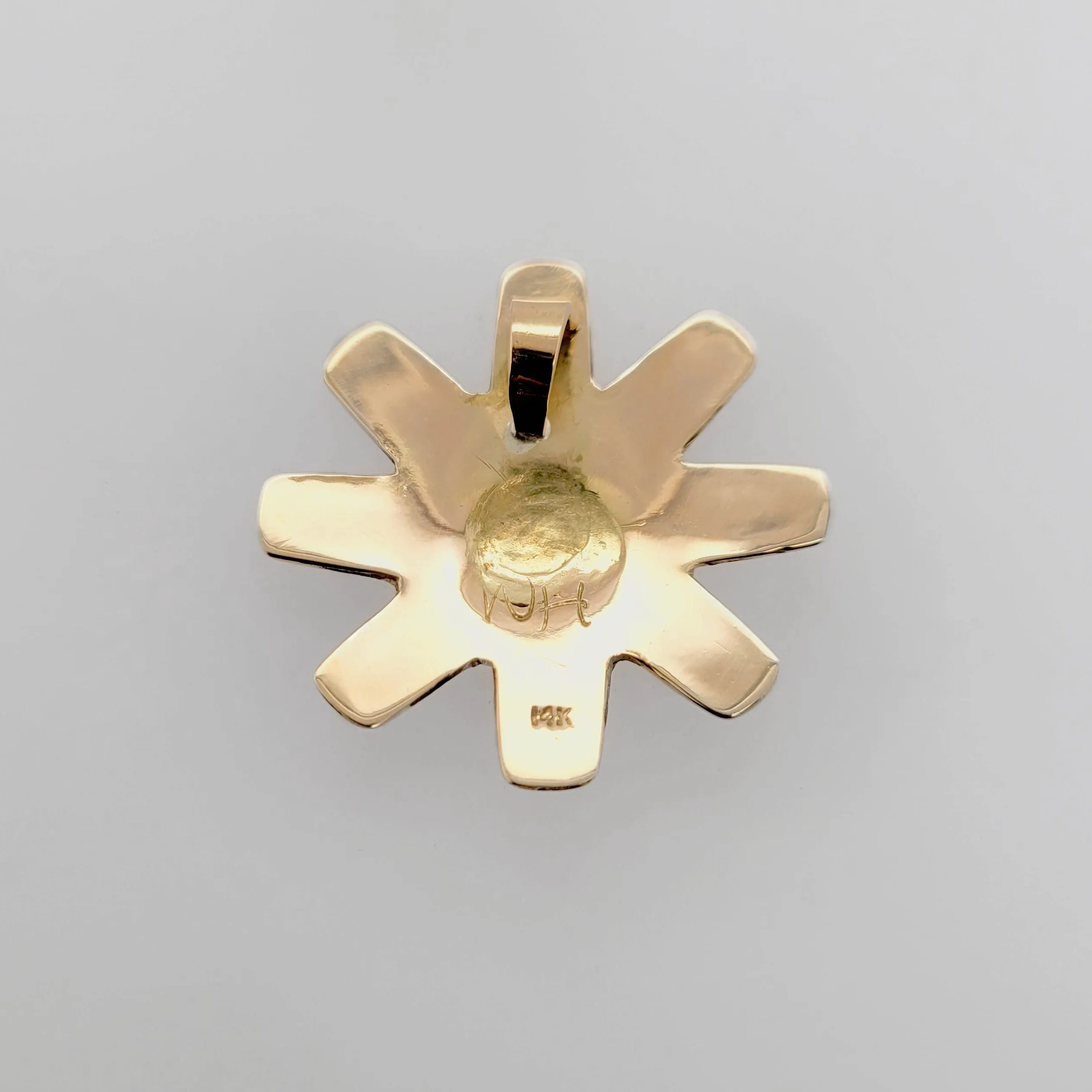 Gold Sun Pendant
