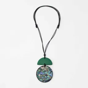 Green Addison Pendant Necklace