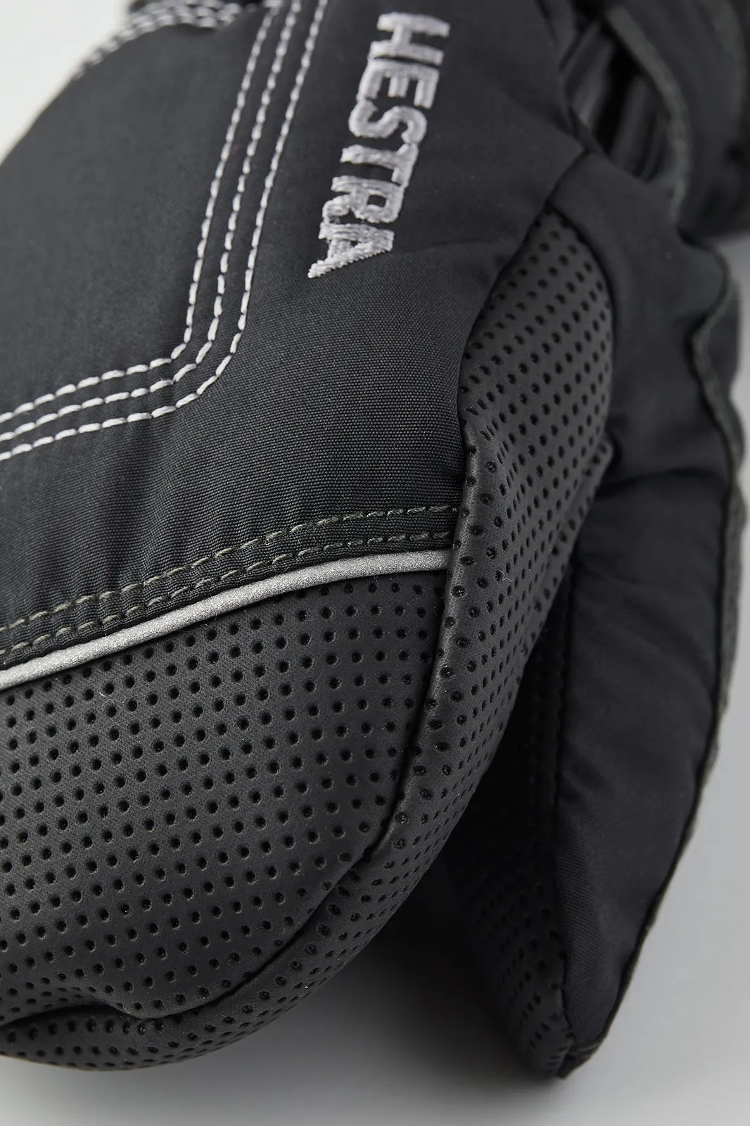 Hestra Baby Zip Long Mitt - Black